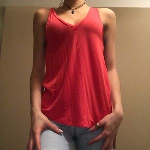 Pink tank top